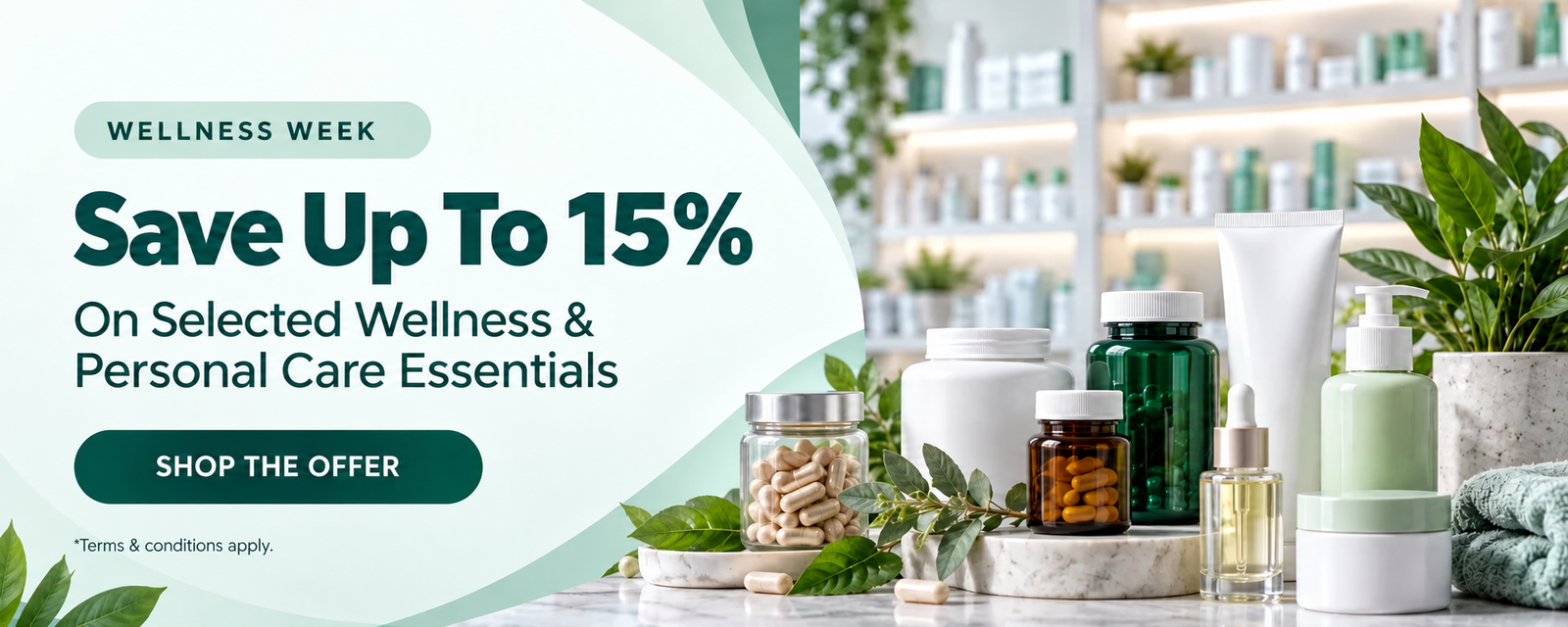 Meera Chemist wellness banner
