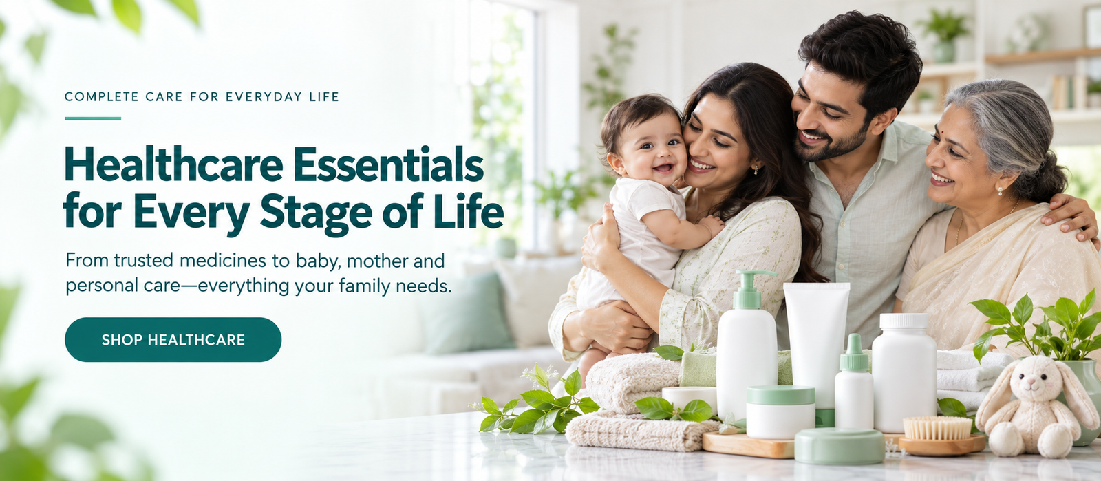 Meera Chemist wellness banner